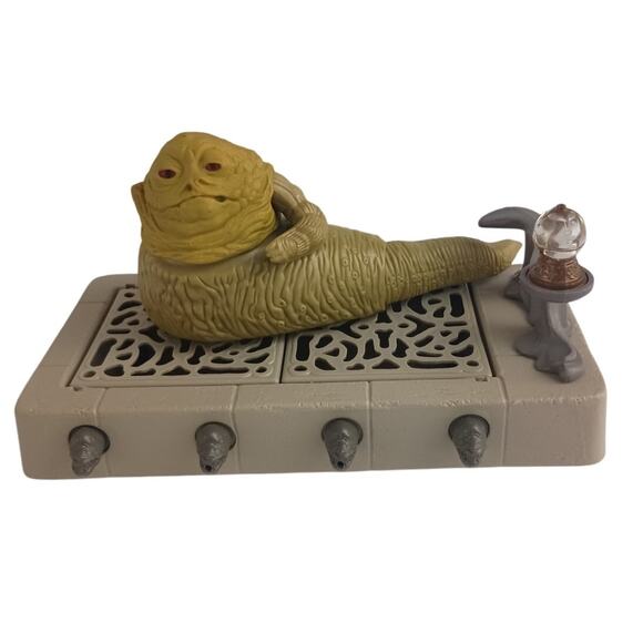 Vintage 1983 Star Wars Jabba the Hutt throne playset incomplete - Picture 1 of 9